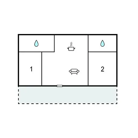 Campingplatz Awesome Stacaravan In Tar 4*